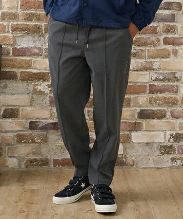 【Maison code 13(メゾンコードサーティーン)】【予約販売12月中旬〜下旬入荷】 Permanent Crease Wool Like Slacks スラックスパンツ(M26W-10)