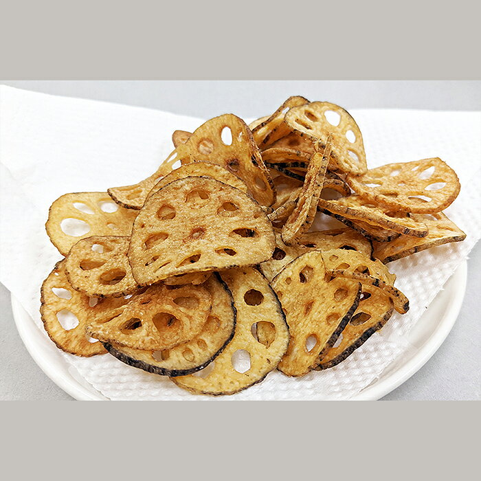レンコン畑で作った 愛知県産 れんこんチップス 化学調味料無添加 おやつ おつまみに 2袋セット 【送料無料】食べきりサイズ ちょうどいい サラダのトッピング 低カロリー サクサク食感 食物繊維 お菓子 国産 蓮根 健康食品 リピート続出 responce-10000624 レスポンス サンプル画像2