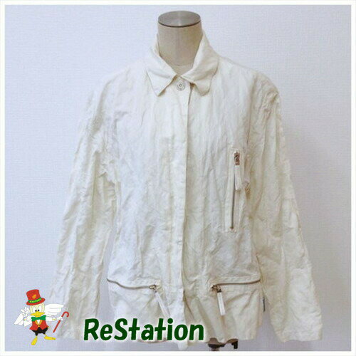 Rakuten - 【中古】クリッツィアジーンズ　レディース　ジャケット　アイボリー　サイズ42