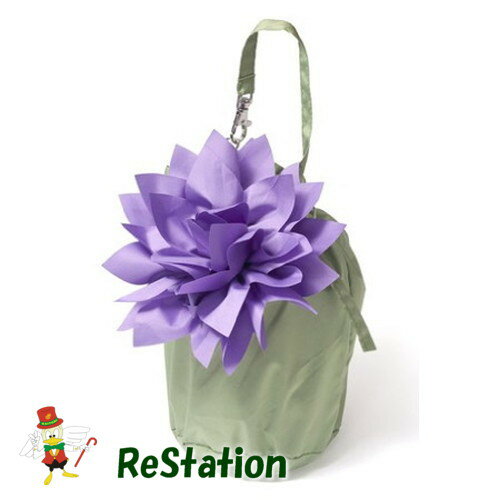 【未使用品】reina レインコート 五分袖ノーカラー コサージュ・フード(脱着タイプ)付き グリーン RJ098RC04-GN