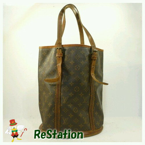 【中古】LOUIS VUITTON モノグラム バケットGM ショルダーバッグ バケツ型 M42236 ポーチ欠品【送料無料】