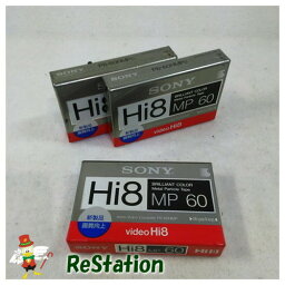 【未使用品】ソニー Hi8 8ミリテープ 60分 MP60×3本セット