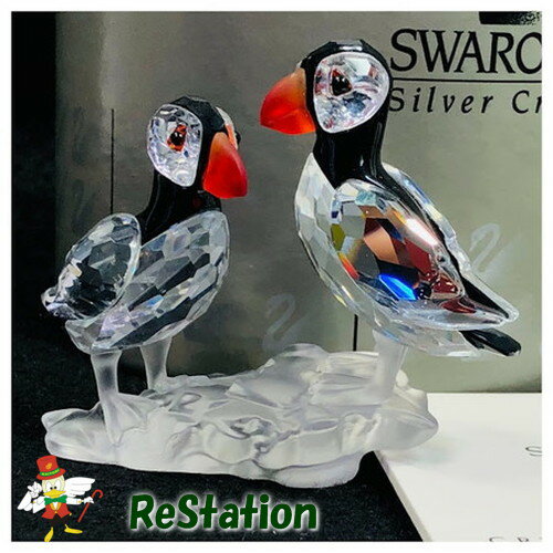 【中古】SWAROVSKI (スワロフスキー) フィギュア #261643ツノメドリPufffins置物クリスタルフィギリン【送料無料】 【中古】SWAROVSKI (スワロフスキー) フィギュア #261643ツノメドリPufffins置物クリスタルフィギリン【送料無料】