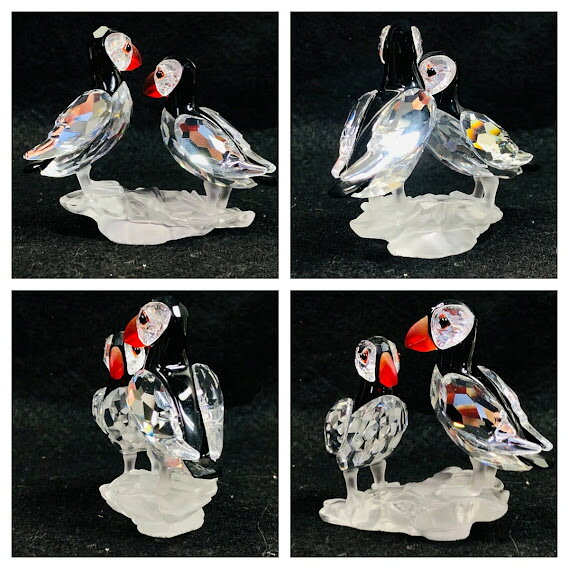 【中古】SWAROVSKI (スワロフスキー) フィギュア #261643ツノメドリPufffins置物クリスタルフィギリン【送料無料】 [2]