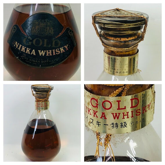 【未成年の飲酒は法律で禁じられています】【愛媛県内限定発送】ニッカレアオールド ゴールドニッカ ウイスキー720ml43度