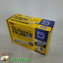 【中古】コレガ 5ポート搭載 コンパクトサイズ スイッチングハブ CG-SW05TXR ホワイト