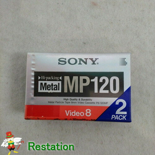 【未使用品】SONY MP 120分 8ミリビデオテープ2本パック 2P6-120MPD