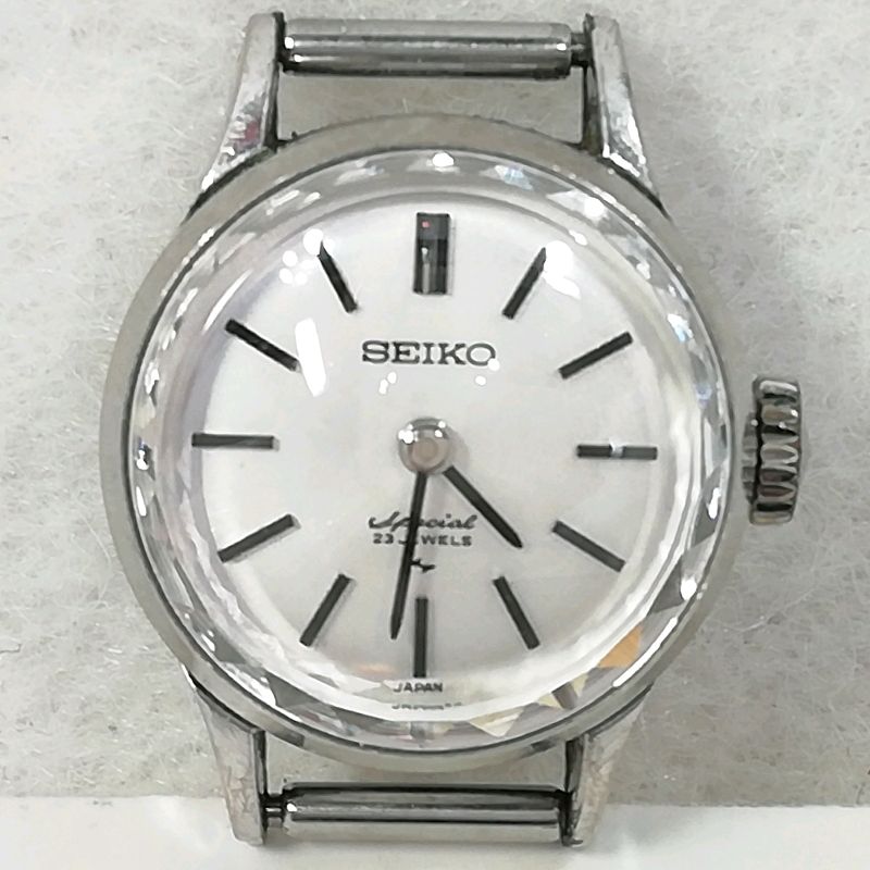 【中古】【送料無料】SEIKO セイコースペシャル レディース 手巻き 1140-0060★ベルト無し※メール便でお送りします【代引き不可】