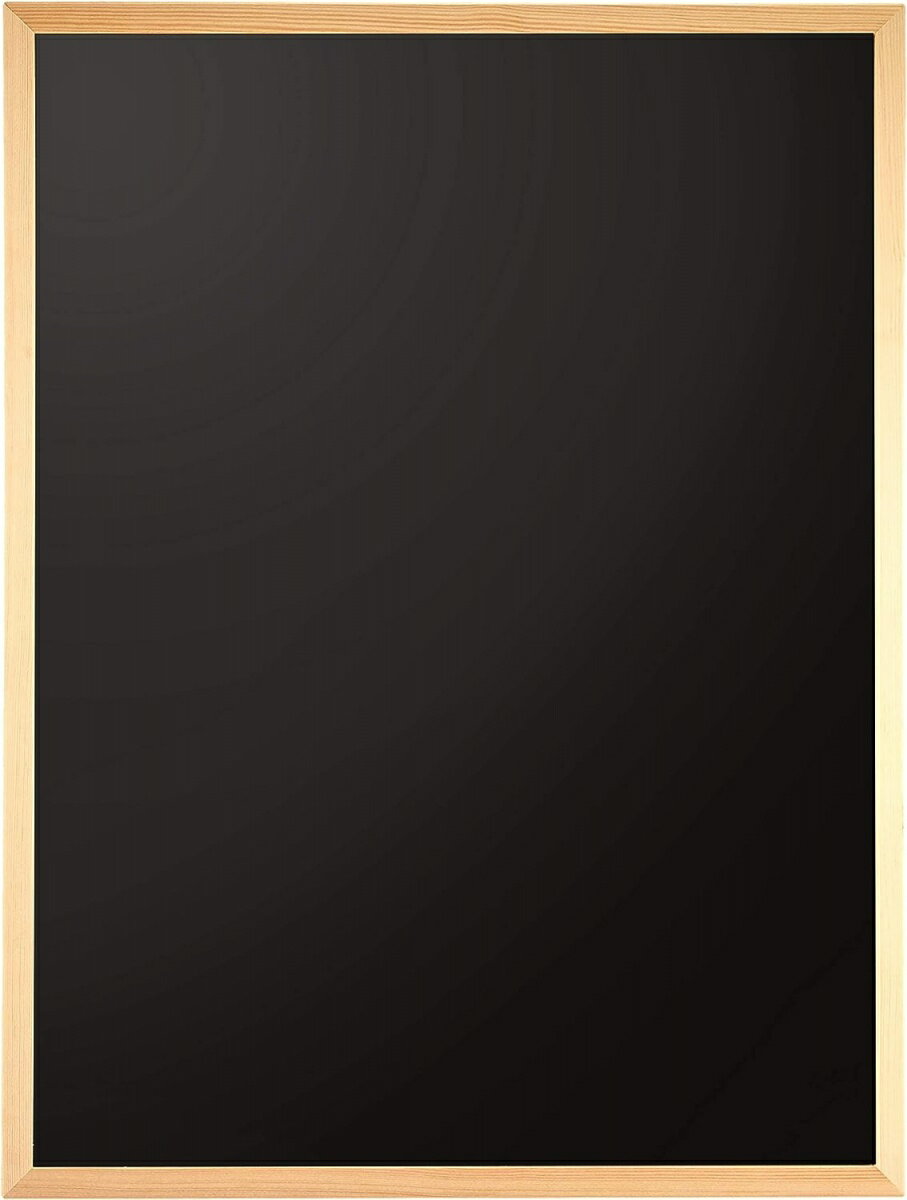 【未使用品】ナカバヤシ 黒板 ウッドカラーボード W620×H470mm CBM-E6247 ブラック