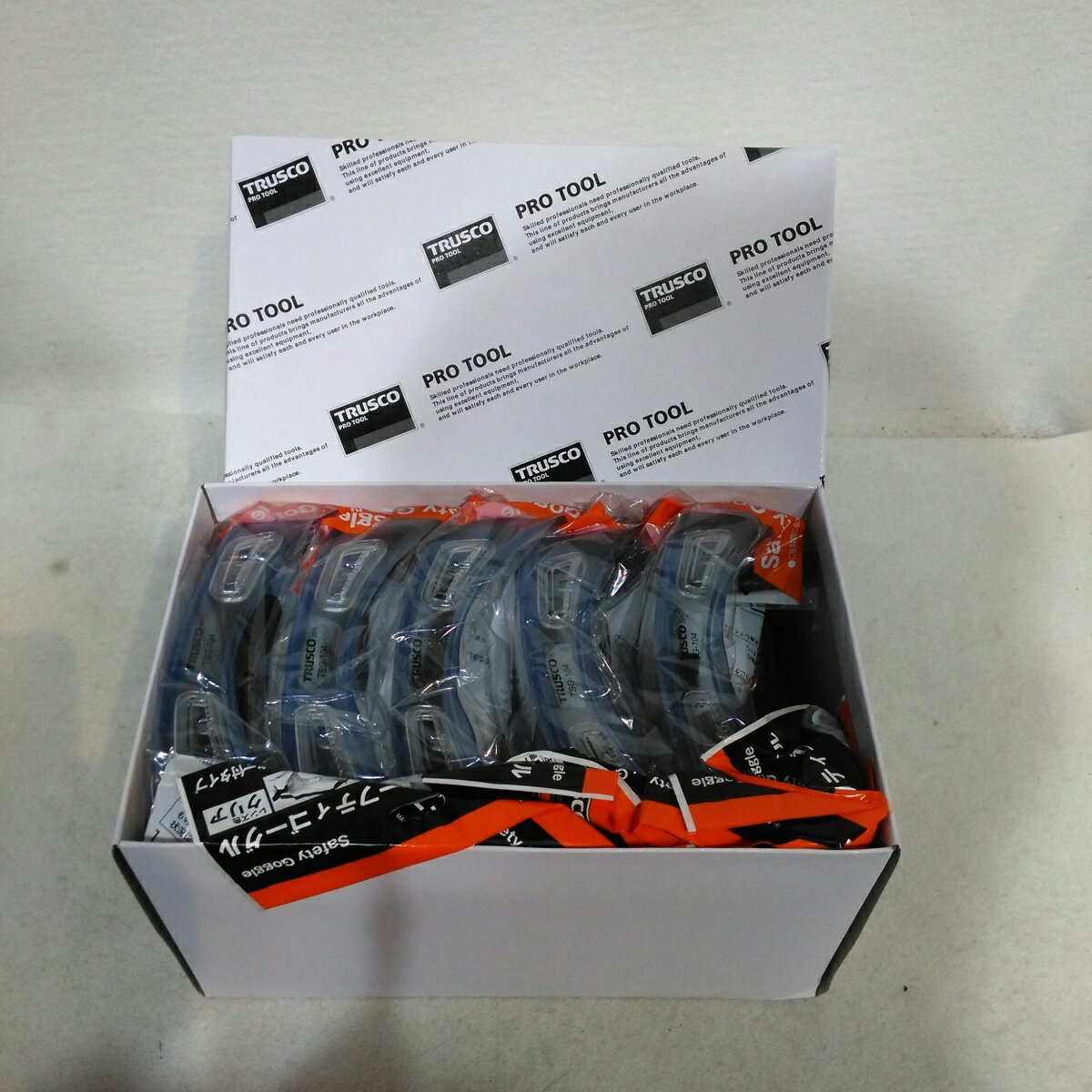 Rakuten - 【未使用品】トラスコ中山 セーフティゴーグル ベンチレーター付タイプ TSG-104×10個入り