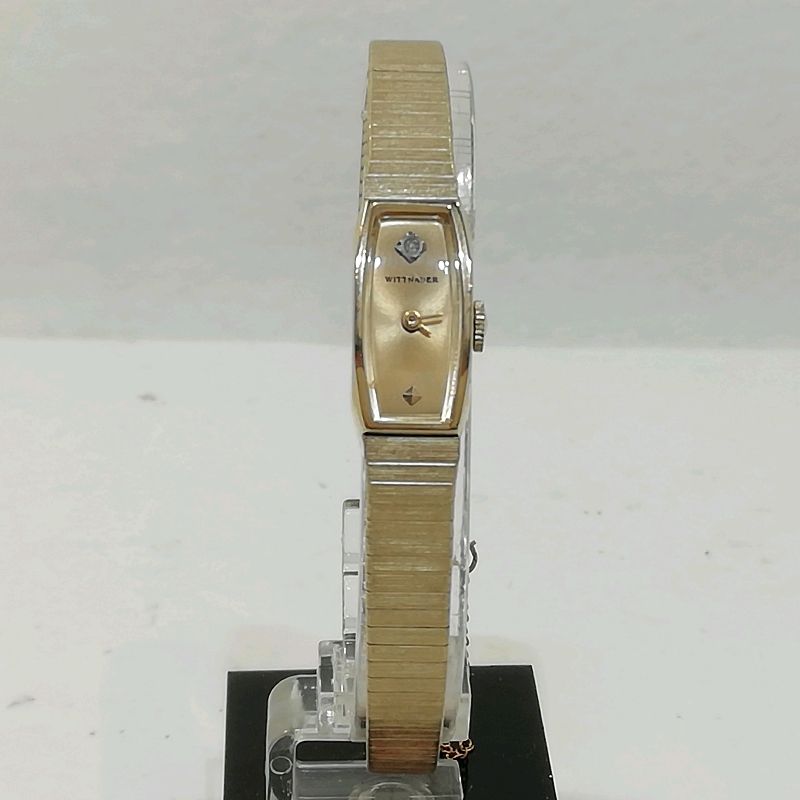 【中古】【送料無料】wittnauer ウィットナー 腕時計 手巻き レディース 1P ゴールド※メール便でお送りします【代引き不可】