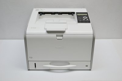 【動作確認済】【中古】本体・取説のみ リコー モノクロレーザープリンター 両面印刷 SP3610