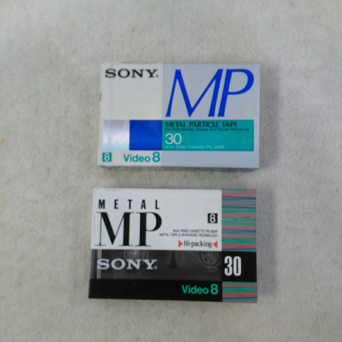 【未使用品】SONY 8ミリビデオテープ MP 30分×2本セット【送料無料】【メール便でお送りします】代引き不可