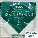 【送料無料】フェルナンデスFERNANDES 2ndベース弦 BS21 1.77ミリ 070 バラ6本セットラウンドワウンド SuperLongScale【メー...