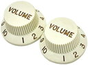 未使用品 ボリュームノブ ミントFENDER SC KNOB VOL INCH MINT (2)フェルナンデス 置古新品 メール便 代引不可