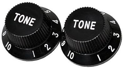 未使用品 トーンノブ　フェンダー黒　SC KNOB TONE INCH BK (2)フェルナンデス 置古新品 メール便 代引不可