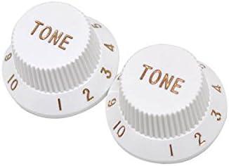 未使用品 トーンノブ　FENDER白 SC KNOB TONE INCH W (2)フェルナンデス 置古新品 メール便 代引不可