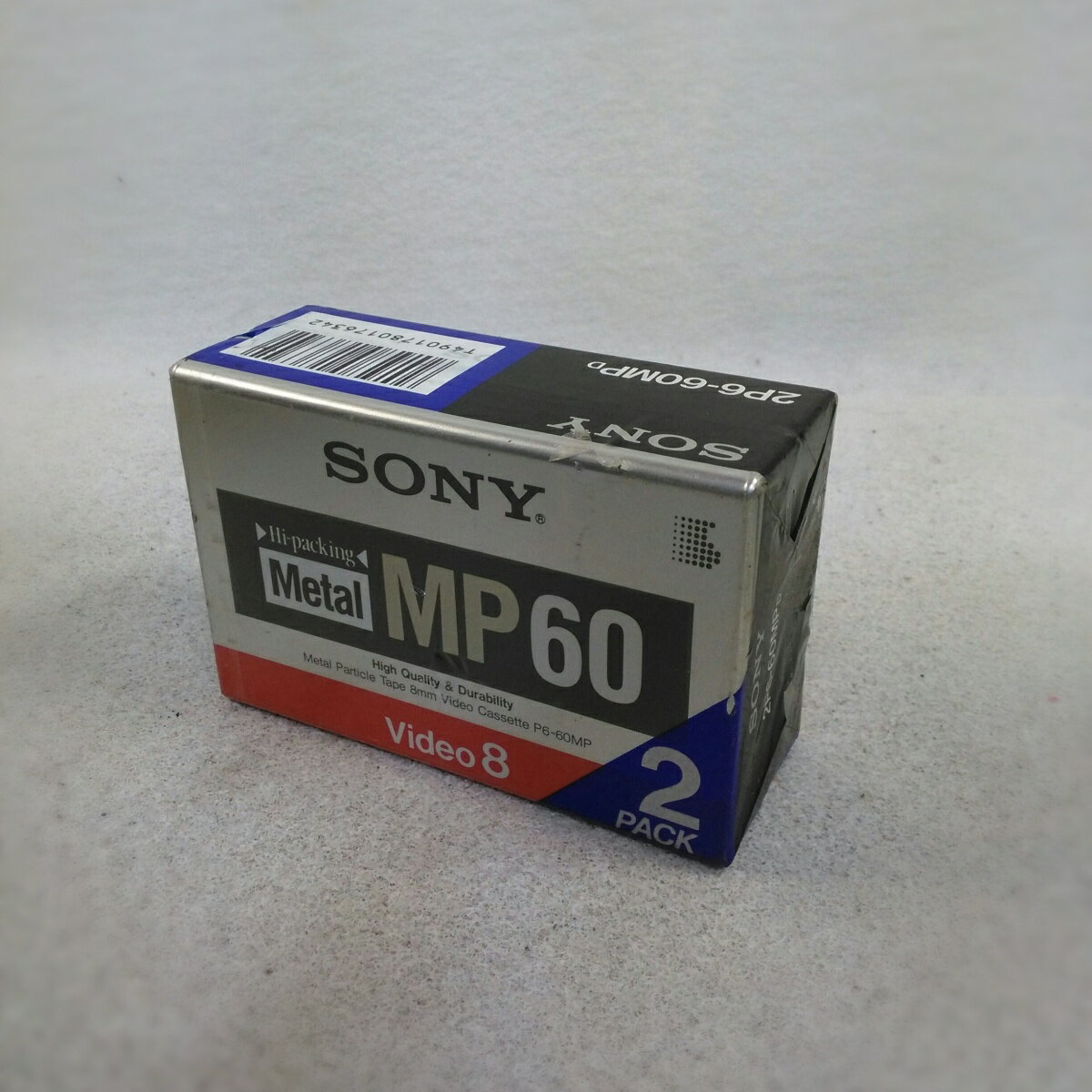 【未使用品】ソニー 8ミリビデオテープ 60分 2本パック 2P6-60MPD