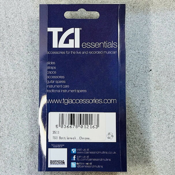 【送料無料】TGI Short Slide スライドバー3511　クローム　ボトルネック【メール...