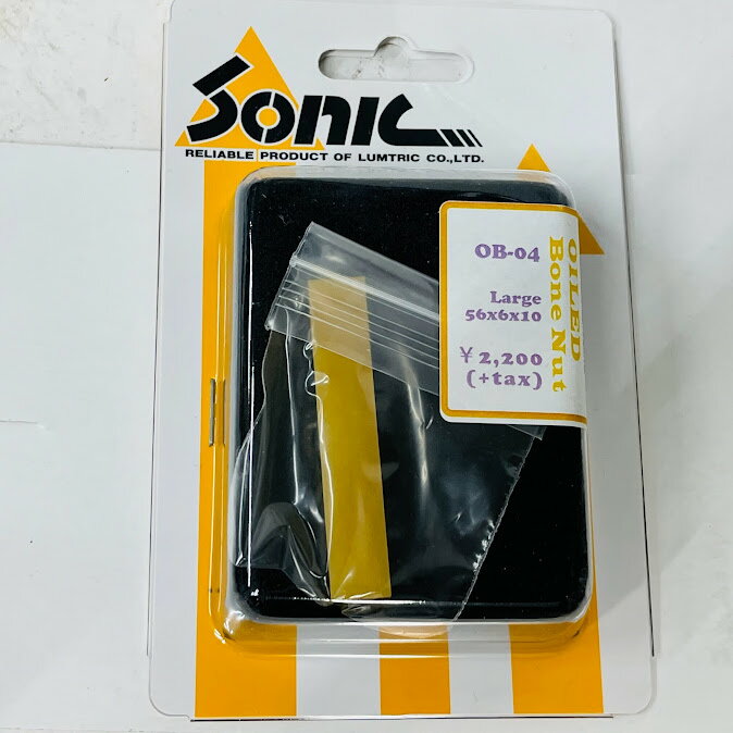 ̵SONIC (˥å)OB-04 OILED BONE NUT LARGE SIZEڥ᡼ءϤǤޤ