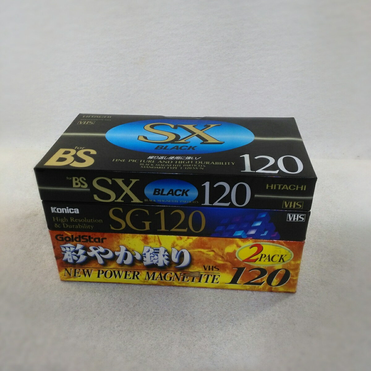 【未使用品】120分ビデオテープ 3メ