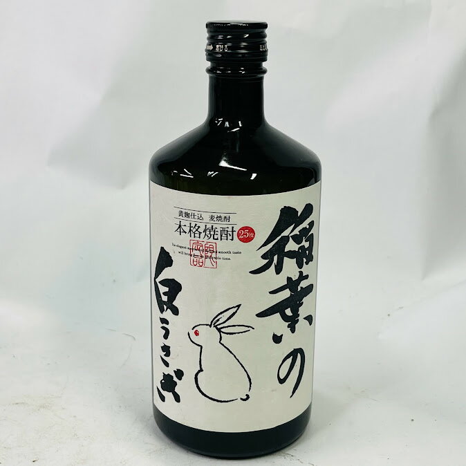 【未成年の飲酒は法律で禁じられています】稲葉の白うさぎ 720ml25度 麦焼酎 千曲錦酒造長野