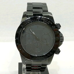 【中古】DOLCE SEGRETO ドルチェセグレート 腕時計 CG100 メンズ クォーツ クロノグラフ ブラック