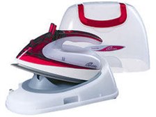 【動作確認済】【中古】本体のみ コードレススチームアイロン TA-FV5-R レッド 2004年製