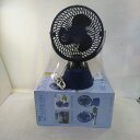 【動作確認済】【中古】情熱価格 ヤマゼン CLIP&DESK FAN クリップ式&卓上扇風機 JDCS-G15-BL ブルー