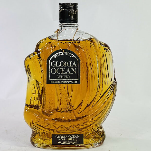 【未成年の飲酒は法律で禁じられています】古酒 三楽 オーシャン グロリア オーシャン シップボトル 760ml 43%（軽井沢） SANRAKU-OCEAN GLORIA OCEAN (Karuizawa)