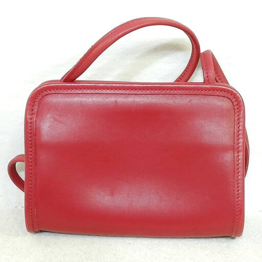 【中古】COACH コーチ オールドコーチ J8P-9048 レッド×レザー ショルダーバッグ 【中古】COACH コーチ オールドコーチ J8P-9048 レッド×レザー ショルダーバッグ
