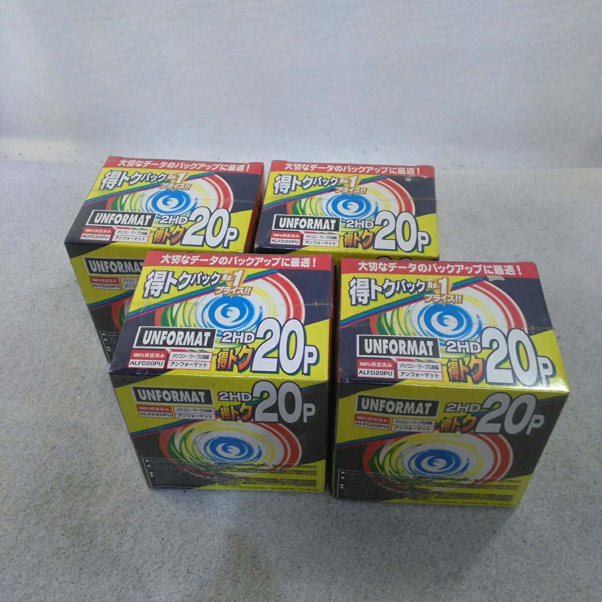 ��̤�����ʡۥ��ץ饤�� �ե��åԡ��ǥ����� 2HD ����ե����ޥå� 20������ ALFD20PU��4�ĥ��å�