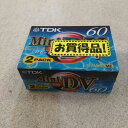 【未使用品】TDK ミニDVカセット 60分2本パック DVM60TMENX2×3個セット