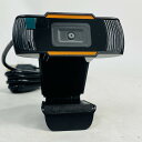【動作確認済】【中古】ウェブカメラHDカメラ、HD 720P 1080Pラップトップ用ノートブック用クリアボイスコールブラック(black)