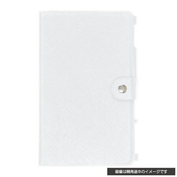 【未使用品】サイバーガジェット Nintendo SWITCH用 フリップカバー ホワイト CY-NSFLC-WH