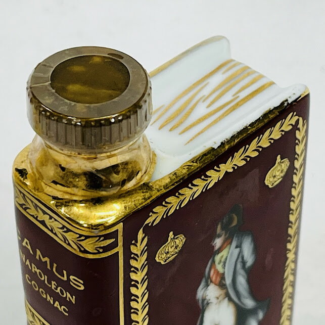 【未成年の飲酒は法律で禁じられています】カミュ ナポレオン ブック バーガンディ 50ml(オールドボトル)液減り133g