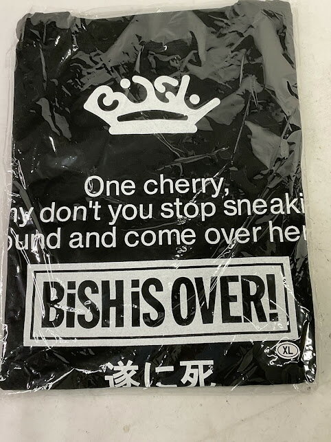 樂天商城 - 【新品】BiSHlyric Tシャツ 遂に死　XLサイズ　2022.7.9 熊本公演限定【送料無料】メール便※代引き不可【未使用だから安心です】