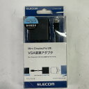 【送料無料】エレコム ELECOM miniDisplayPort変換アダプタ/VGA/ブラック AD-MDPVGAXBK【メール便】代引きはできません