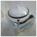 【動作確認済】【中古】置き古し 丸山技研 ホットプレート 22cm MMP-652 ホワイト系