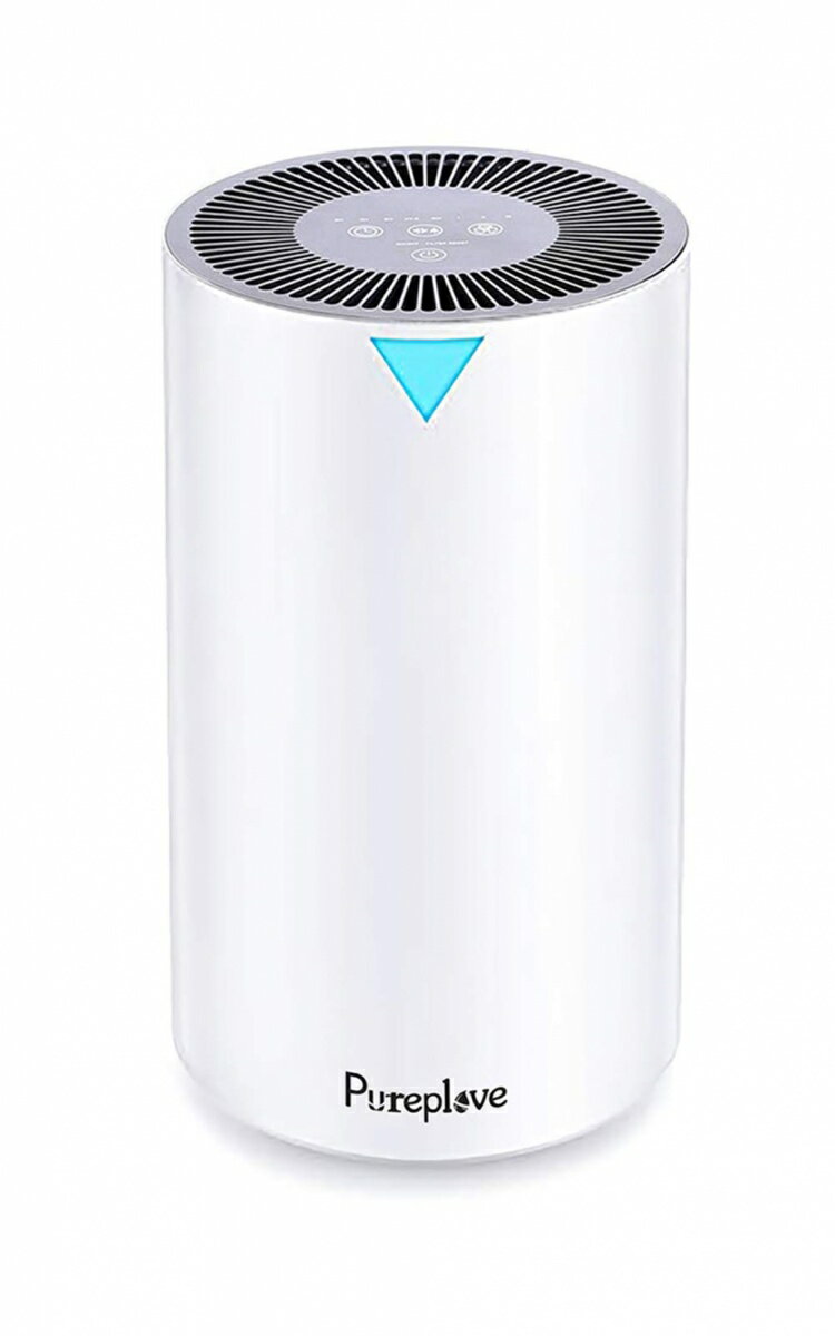 【中古】本体のみ Pureplove 空気清浄機 マイナスイオン付き CF-8110A ホワイト系