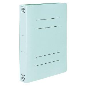 【未使用品】コクヨ フラットファイルX 紙表紙 樹脂製とじ具 2穴 A4 400枚収容 青 フ-X10B×10冊セット