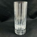 【中古】バカラ ハーモニー ベース200 水垢あり 花瓶 無色透明 高20センチ【送料無料】