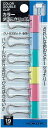 【未使用品】コクヨ ダブルクリップ カラー 小サイズ 口幅19mm スライドパック入 6個 クリ-835N ×10個入り