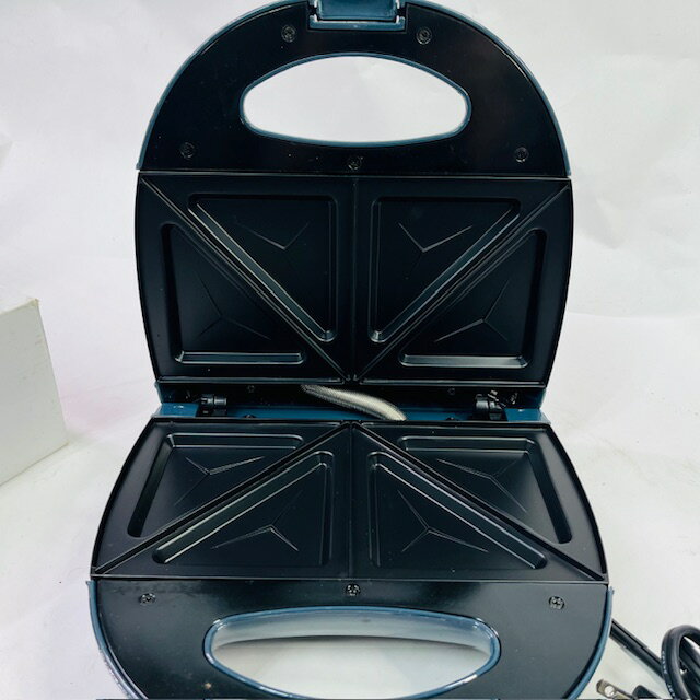 【未使用品】タマハシ マリ・クレール ホットサンドトースター W MC-814 ブルー系