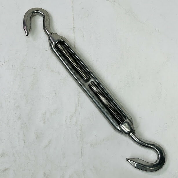 【送料無料】ステンレスターンバックル＃9　ハッカー　S304【メール便】代引きはできません