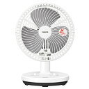 【動作確認済】【中古】ヤマゼン 18cm 卓上扇風機 YKDT-F186-WB ホワイト系 2023年製