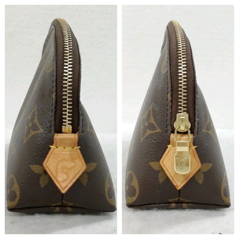 【中古】LOUIS VUITTON モノグラム 化粧ポーチ コスメポーチ ポシェット・コスメテ...