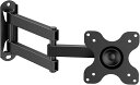 【動作確認済】【中古】FORGING MOUNT テレビ壁掛け金具 モニターアーム 14-32型テレビ対応 耐荷重15kg フルモーション式 前後&左右&上下多...