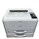 【中古】リコー RICOH P6010 500枚増設トレイ6400セットA3モノクロレーザープリンター