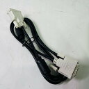 未使用品 PC映像ケーブルDVI-DVI端子1.8メートル黒 18pin シングルリンク 置古新品 メール便 代引不可